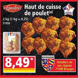 Haut de cuisse de poulet