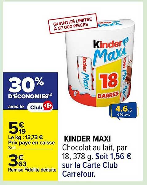 KINDER MAXI