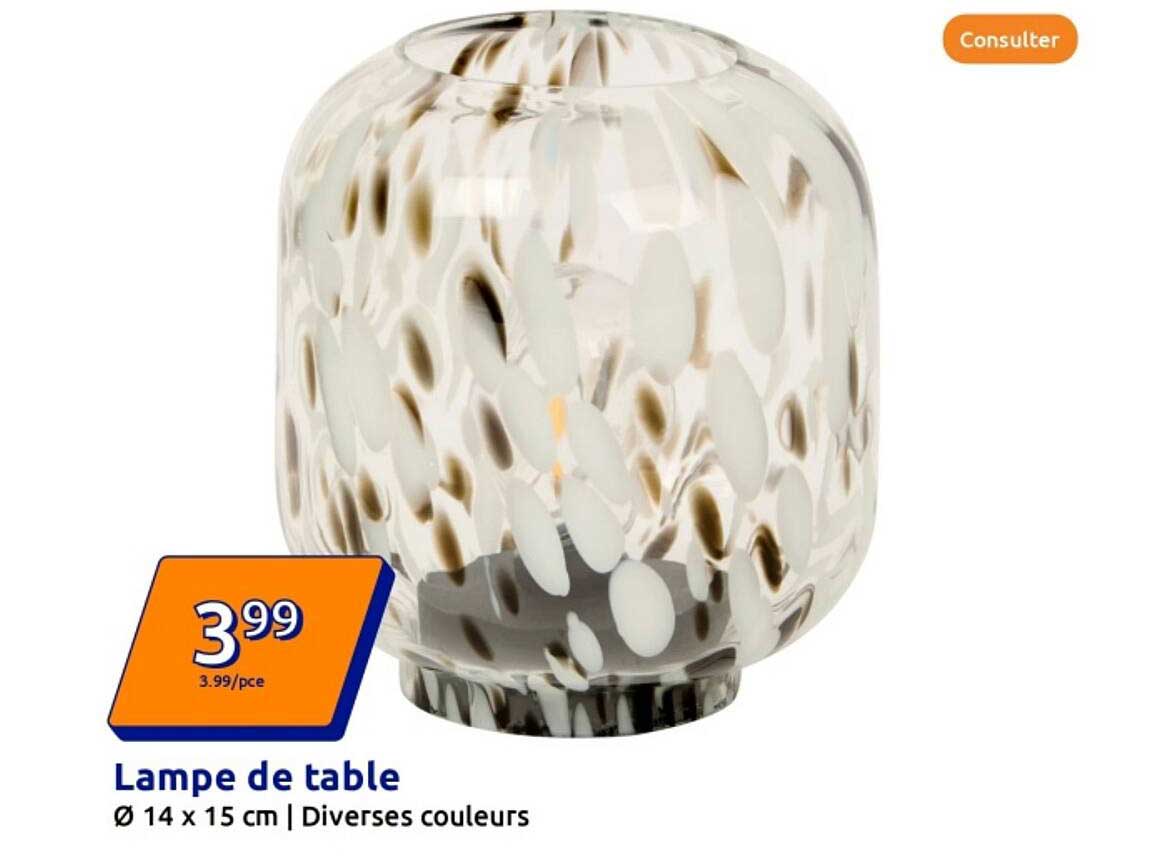 Lampe de table