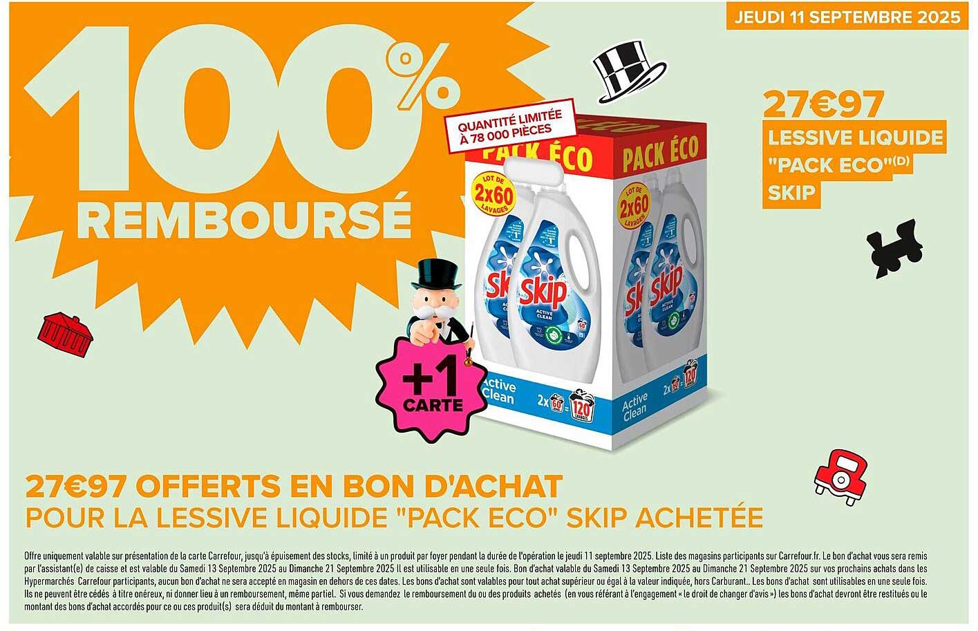 LESSIVE LIQUIDE "PACK ECO"(D) SKIP