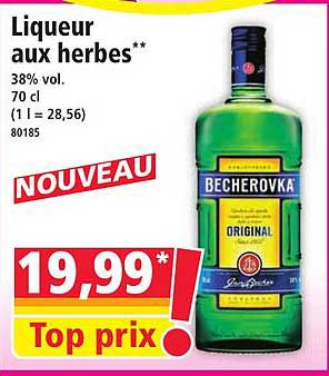 Liqueur aux herbes**