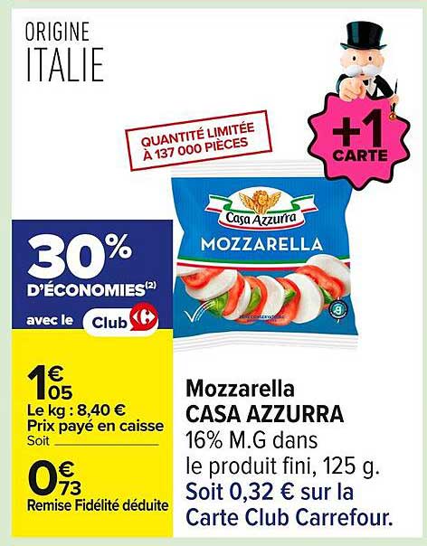 Mozzarella CASA AZZURRA