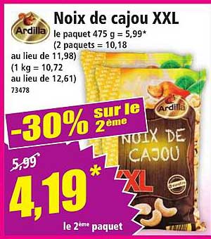 Noix de cajou XXL