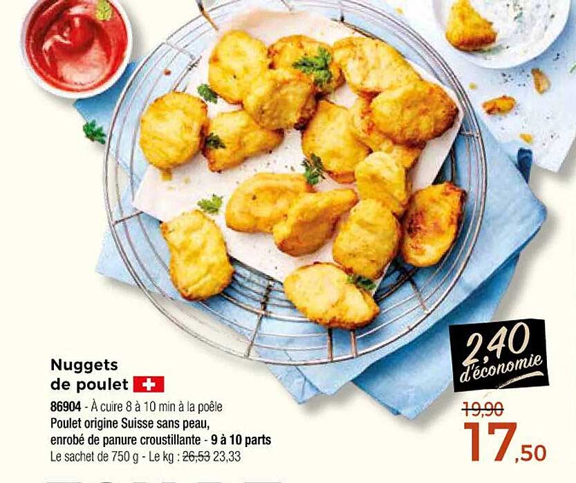 Nuggets de poulet