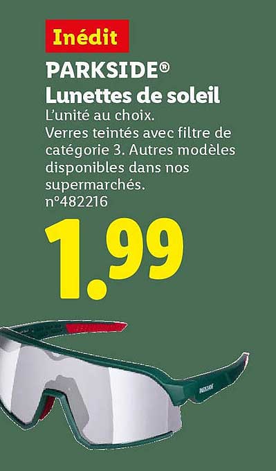 PARKSIDE® Lunettes de soleil