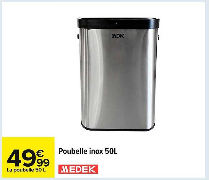 Pouvelle inox 50L