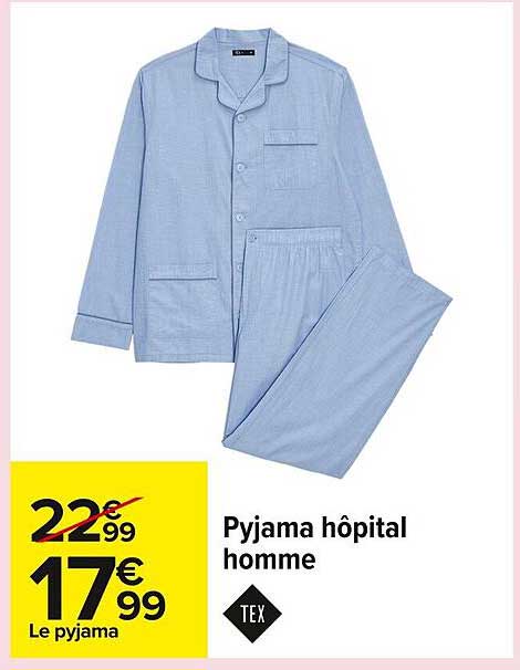Pyjama hôpital homme