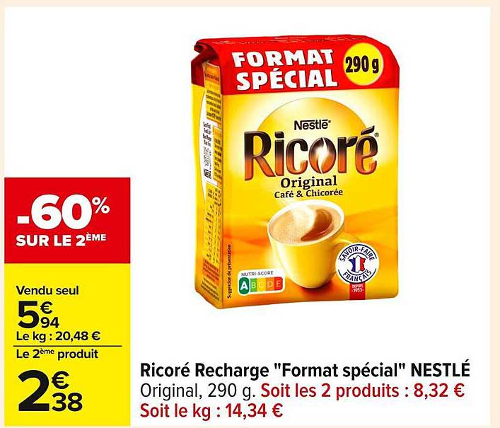Ricoré Recharge "Format spécial" NESTLÉ