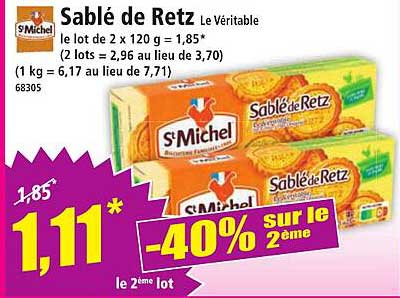 Sablé de Retz Le Véritable
