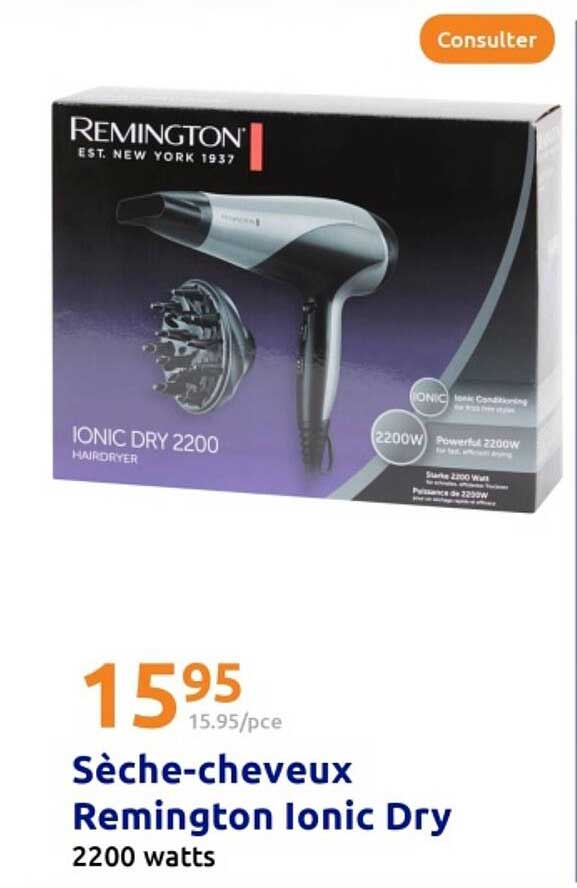 Sèche-cheveux Remington Ionic Dry 2200