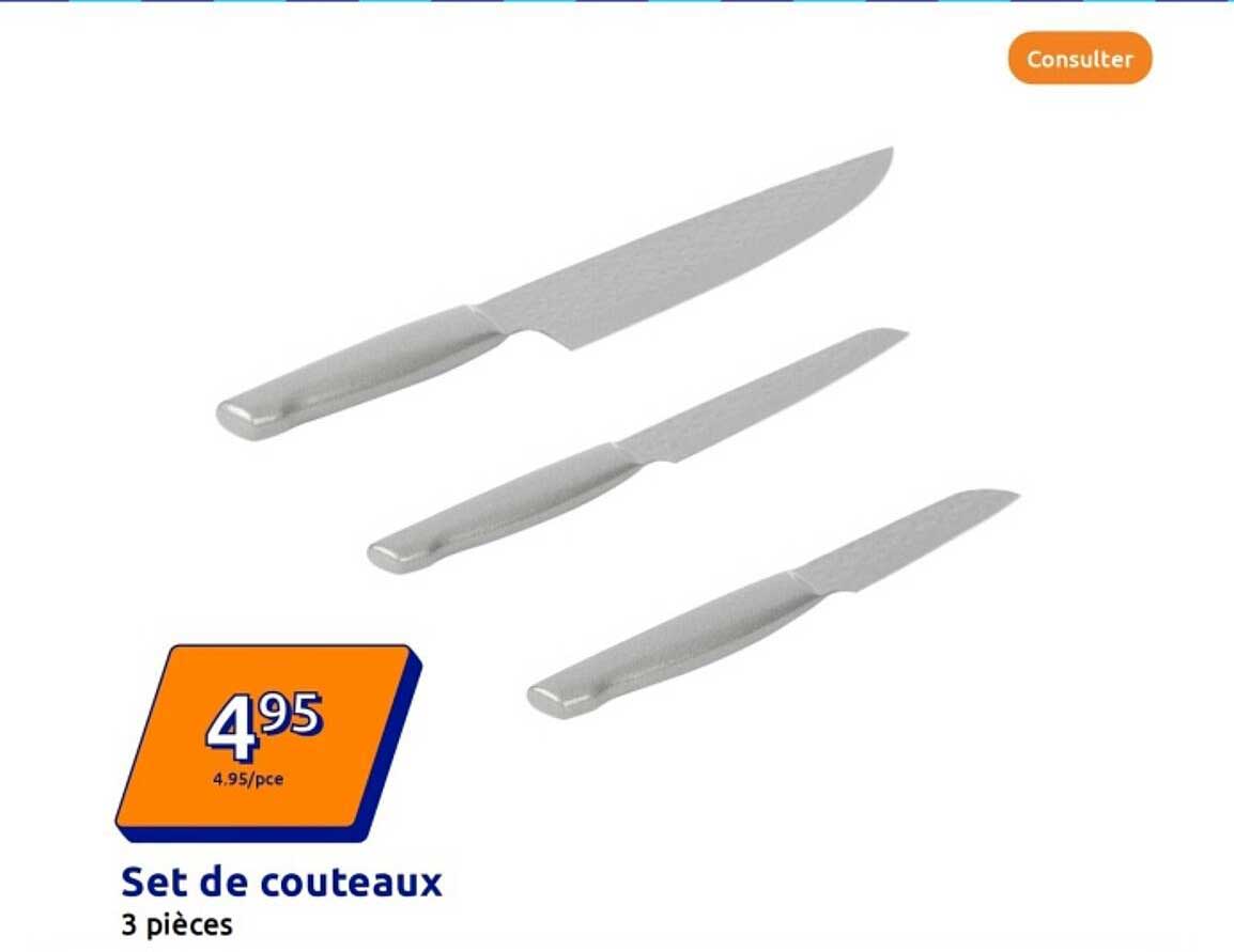 Set de couteaux