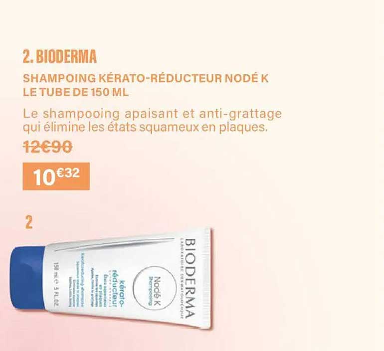 SHAMPOING KÉRATO-RÉDUCTEUR NODÉ K LE TUBE DE 150 ML