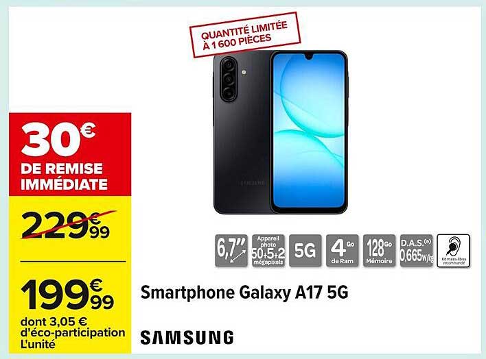 Smartphone Galaxy A17 5G