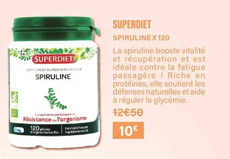 SPIRULINE X 120