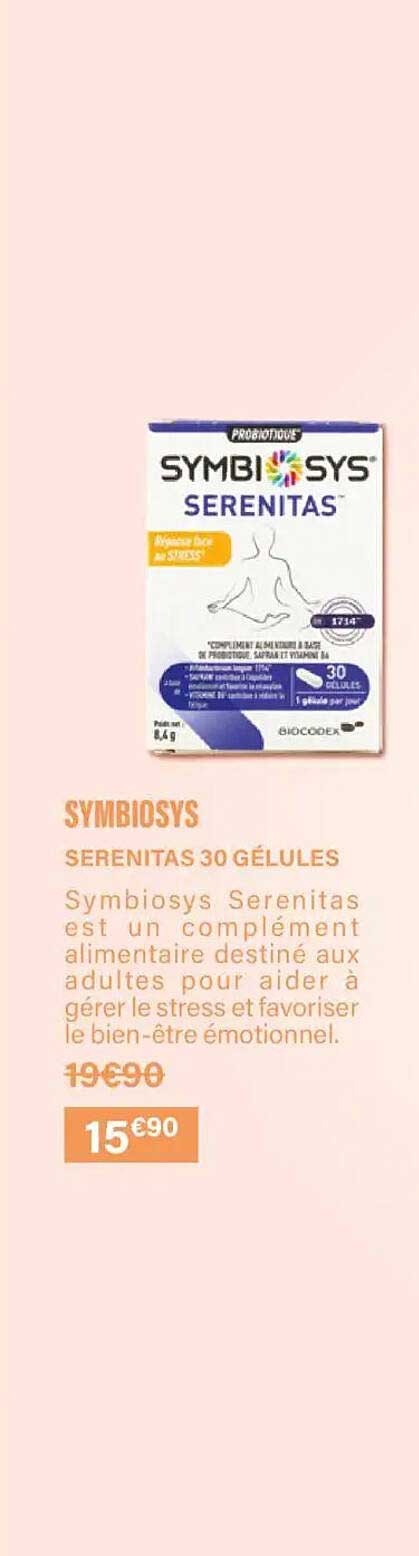 SYMBIOSYS SERENITAS 30 GÉLULES