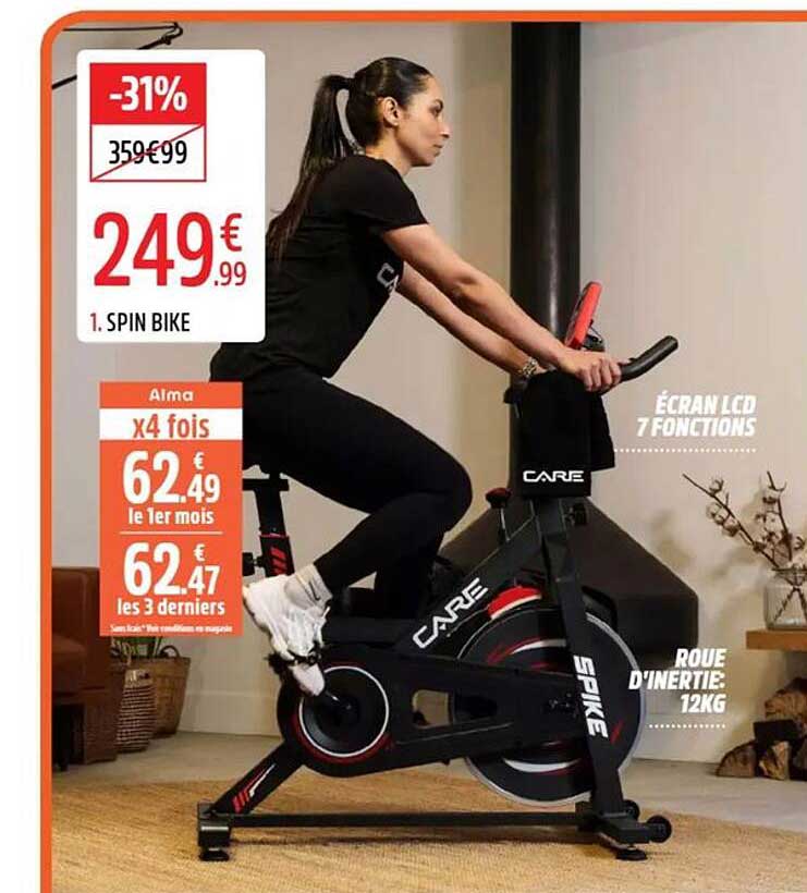 1. SPIN BIKE