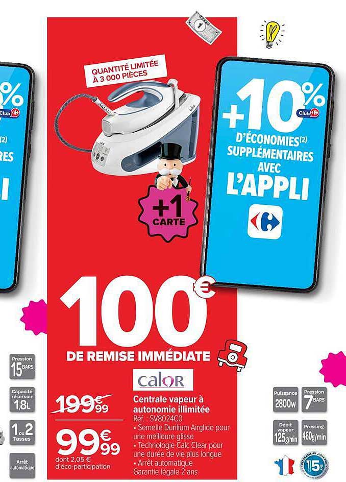 100€ DE REMISE IMMÉDIATE