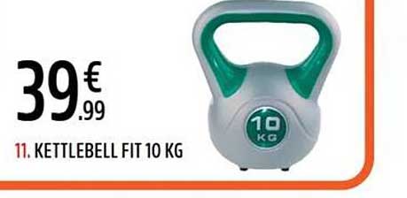 11. KETTLEBELL FIT 10 KG