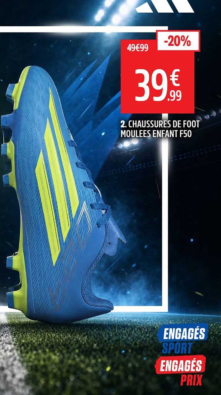 2. CHAUSSURES DE FOOT MOULEES ENFANT F50