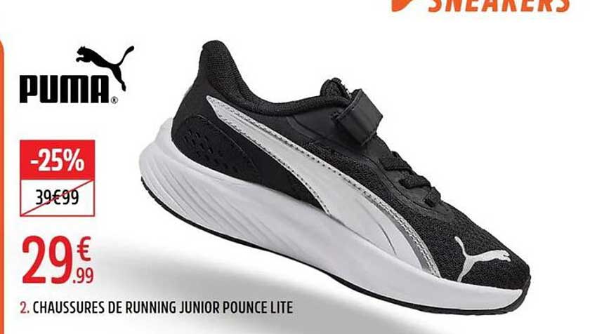 2. CHAUSSURES DE RUNNING JUNIOR POUNCE LITE