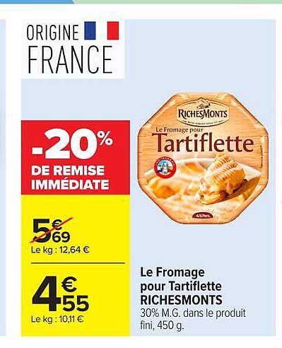 -20% DE REMISE IMMÉDIATE