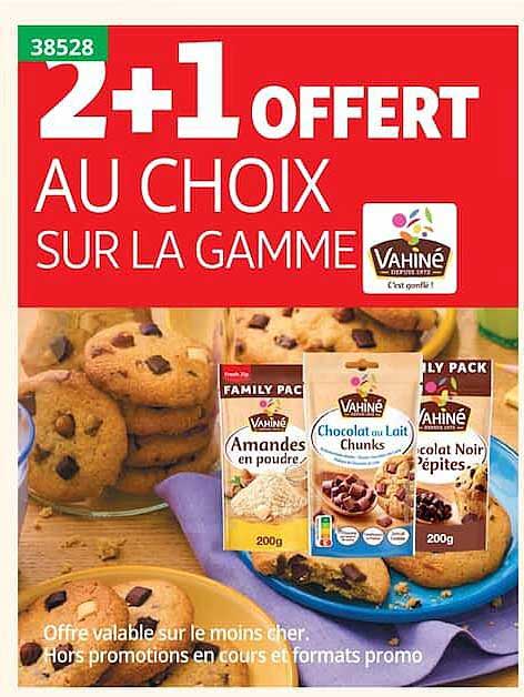 2+1 OFFERT AU CHOIX SUR LA GAMME Vahiné