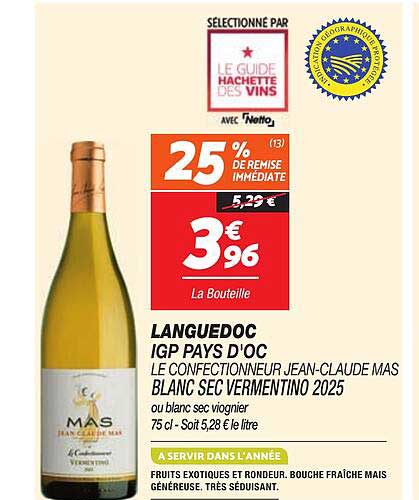 25% DE REMISE IMMÉDIATE