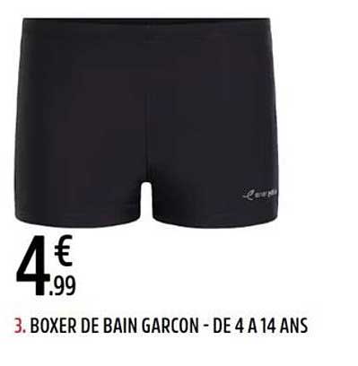 3. BOXER DE BAIN GARCON - DE 4 A 14 ANS