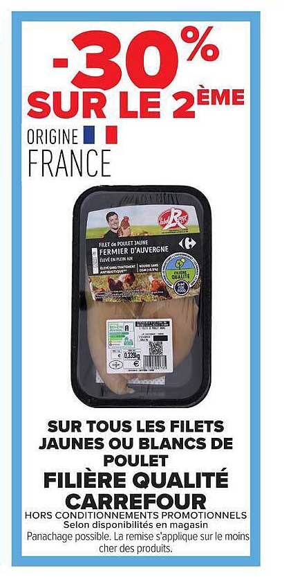 -30% SUR LE 2ÈME ORIGINE FRANCE
