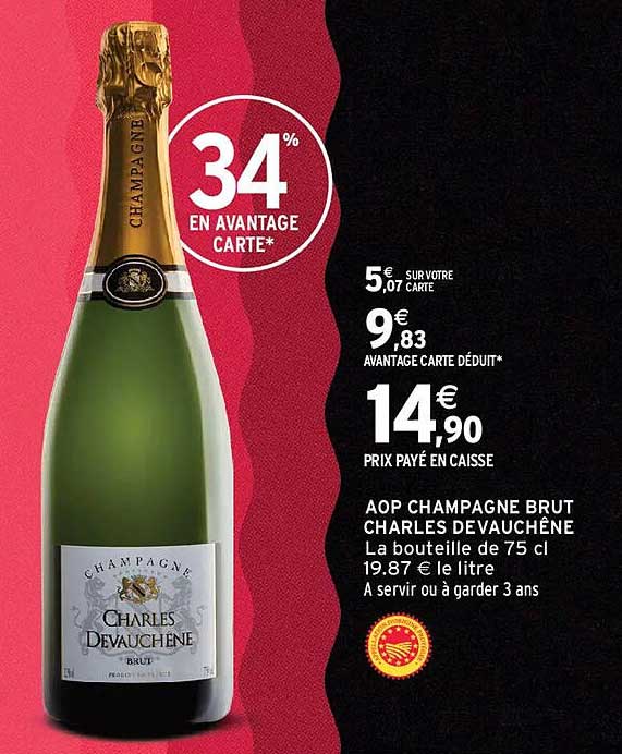34% EN AVANTAGE CARTE*