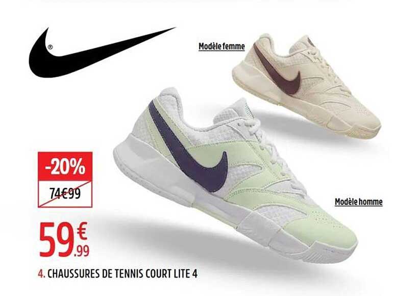 4. CHAUSSURES DE TENNIS COURT LITE 4