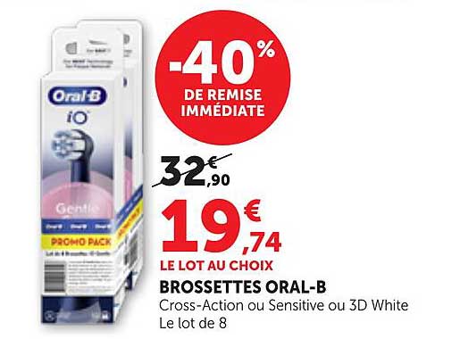 -40% DE REMISE IMMÉDIATE