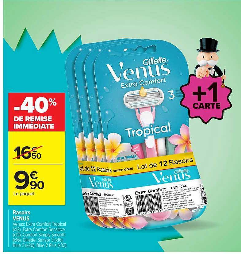 -40% DE REMISE IMMÉDIATE