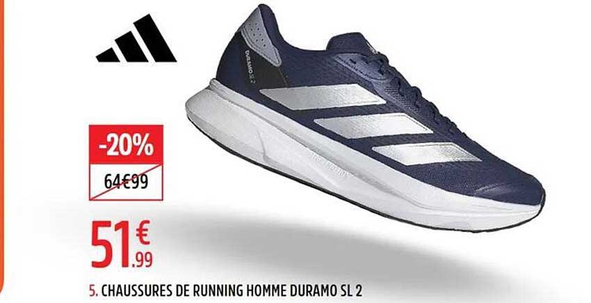 5. CHAUSSURES DE RUNNING HOMME DURAMO SL 2