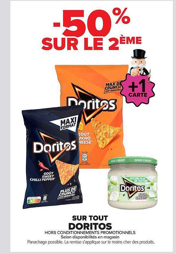 -50% SUR LE 2ÈME +1 CARTE