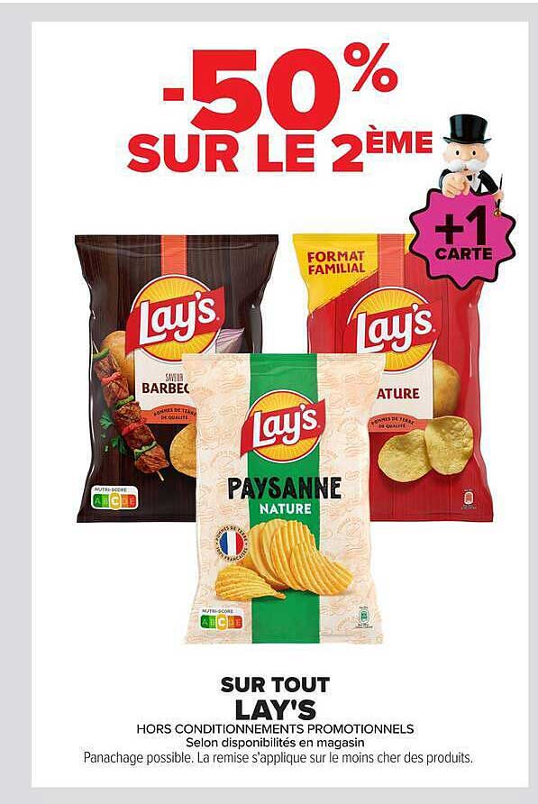 -50% SUR LE 2ÈME