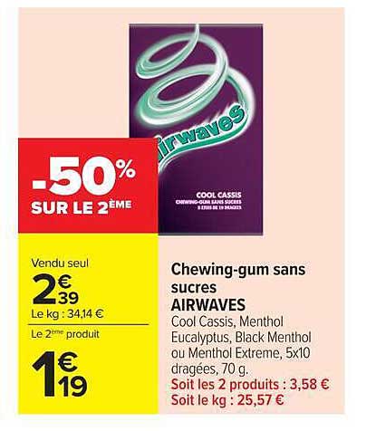 -50% SUR LE 2ÈME