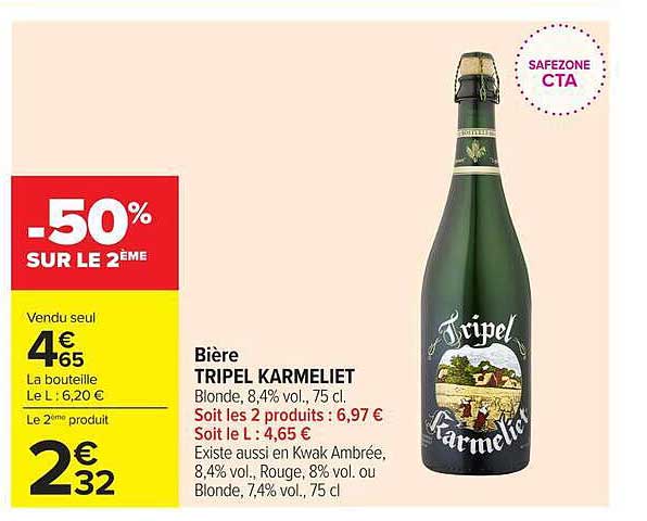 -50% SUR LE 2ÈME