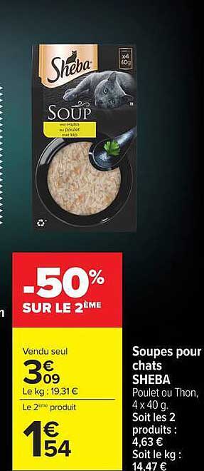 -50% SUR LE 2ÈME