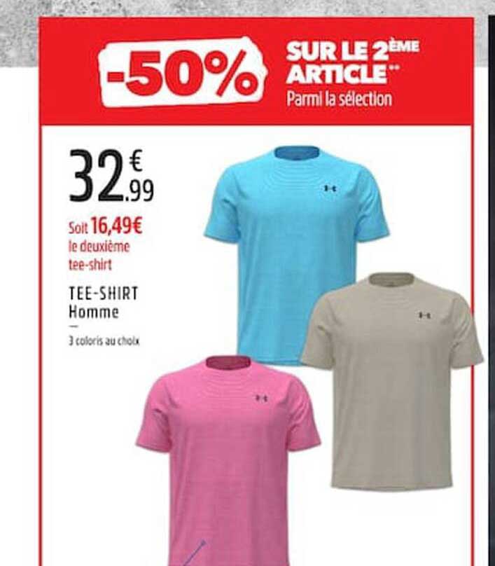 -50% SUR LE 2ÈME ARTICLE** Parmi la sélection