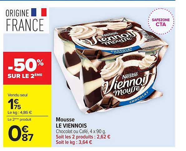 -50% SUR LE 2ème