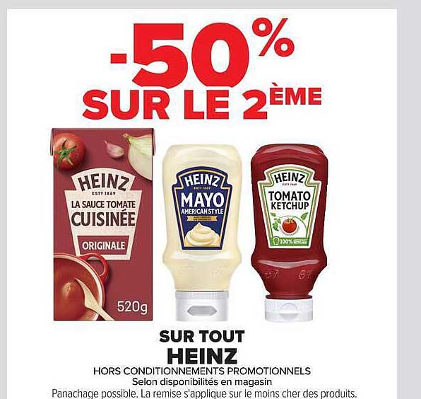 -50% SUR LE 2ÈME