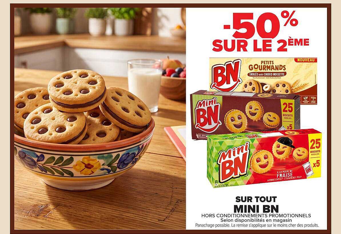 -50% SUR LE 2ÈME