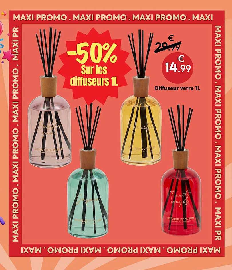 -50% Sur les diffuseurs 1L