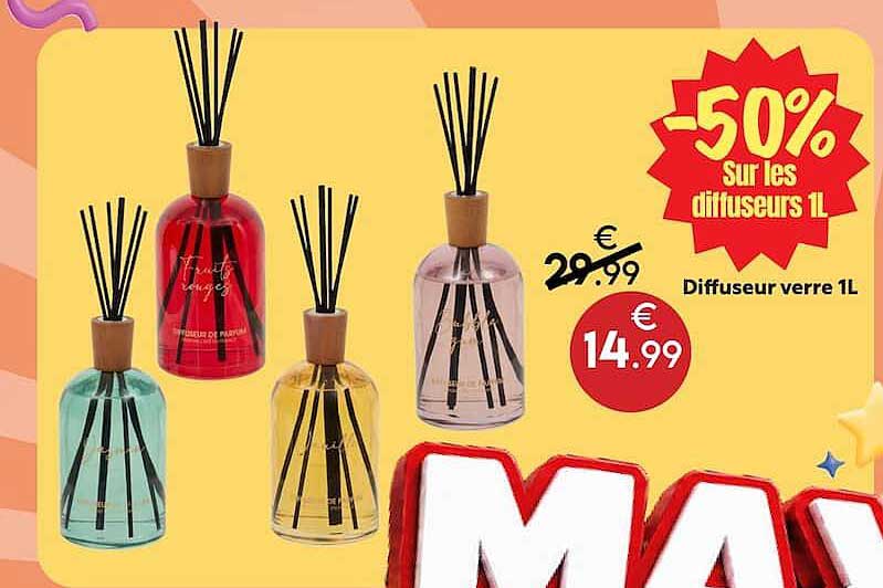 -50% sur les diffuseurs 1L