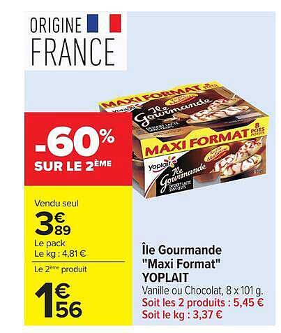 -60% SUR LE 2ÈME