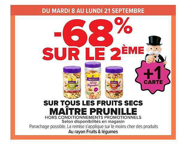-68% SUR LE 2ÈME +1 CARTE