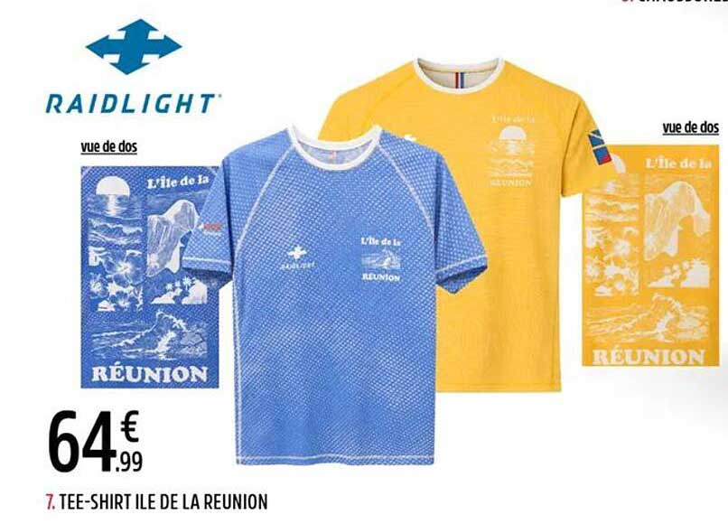7. TEE-SHIRT ILE DE LA REUNION