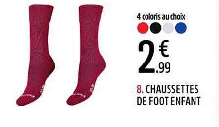 8. CHAUSSETTES DE FOOT ENFANT