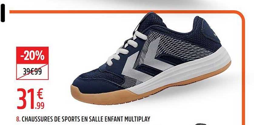 8. CHAUSSURES DE SPORTS EN SALLE ENFANT MULTIPLAY